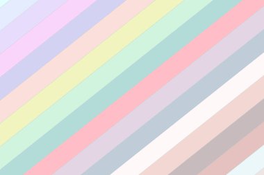 Pastel renk çizgileri eğimli desenli arkaplan