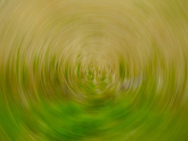 Arkaplan olarak yeşil ve sarı renklerin küresel girdap karışımı