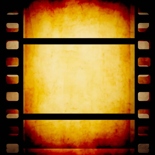 Stary Film Filmstrip Ramka Tło — Zdjęcie stockowe