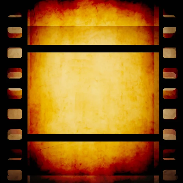 Old Movie Filmstrip Frame Background — Stock Photo, Image