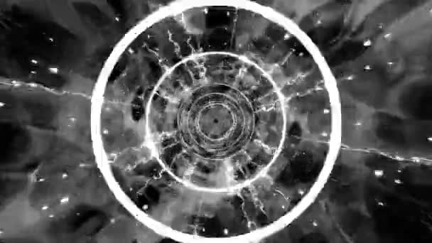 Vackra Big Bang Universum Skapelse Enorma Första Explosionen Och Skapande — Stockvideo