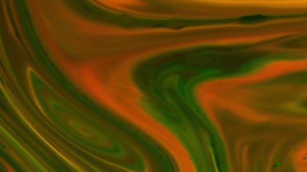 Ultra Abstract Fractal Liquid Motion Background — Stock Video