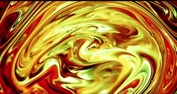Ultra Abstrait Mouvement Liquide Fractal Fond — Video