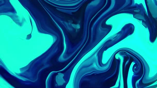 Ultra Abstrak Fractal Liquid Motion Background — Stok Video