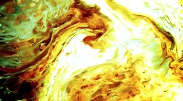 Ultra Abstrait Mouvement Liquide Fractal Fond — Video