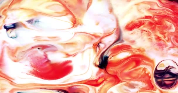 超Hd抽象フラクタル液体運動3D背景 — ストック動画