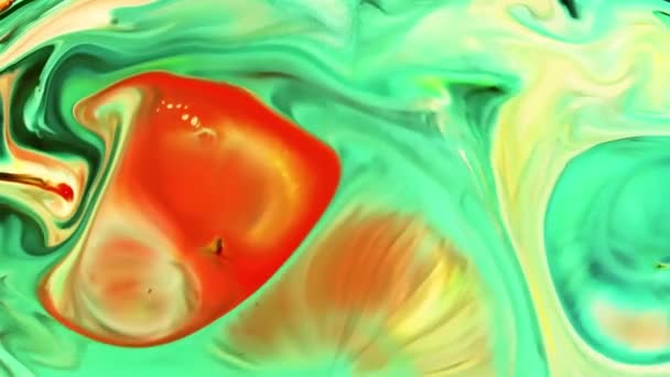 超高清抽象分形流体运动3D背景 — 图库视频影像