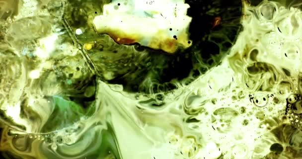 Ультра Абстрактний Фрактальний Рух Рідини Фон — стокове відео