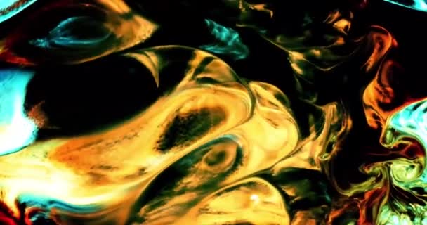 Abstract Motion Liquid Futuristic Wave Background — Stock Video