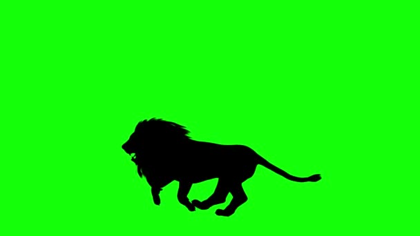 Símbolo Signo Letra Mayúscula Animación Gráficos Movimiento Pantalla Verde Para — Vídeos de Stock