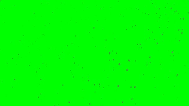 Yeşil Ekran Arkaplanındaki Canlandırma — Stok video