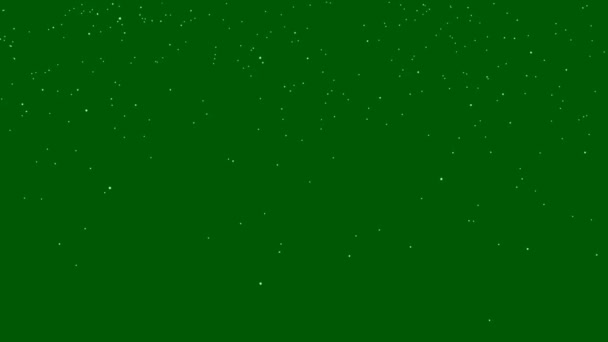 绿色屏幕背景下的动画 — 图库视频影像