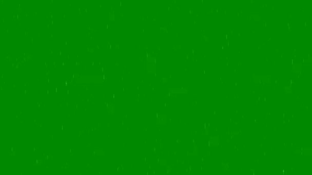 Animatie Groen Scherm Achtergrond — Stockvideo