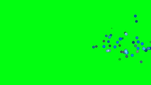 Animazione Sfondo Schermo Verde — Video Stock