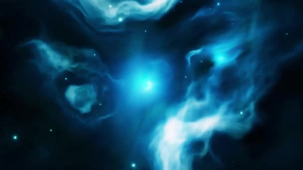 美しいビッグバン宇宙作成 巨大な最初の爆発と星と宇宙における銀河の創造 1080 — ストック動画