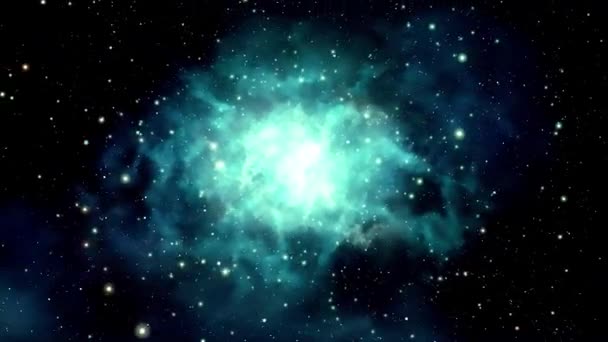 Güzel Büyük Patlama Evren Oluşturma Büyük Ilk Patlama Yıldızların Galaksilerin — Stok video