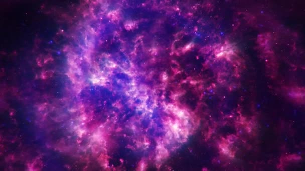Створення Всесвіту Красиві Великого Вибуху Величезний Вибух Першої Створення Зірок — стокове відео