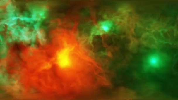 Schöne Urknall Universum Schöpfung Riesige Erste Explosion Und Entstehung Von — Stockvideo