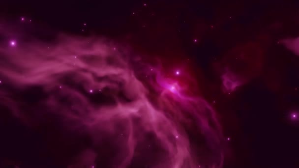 Beautiful Big Bang Universe Creation Illustration Bright Flash Light Huge — Vídeos de Stock