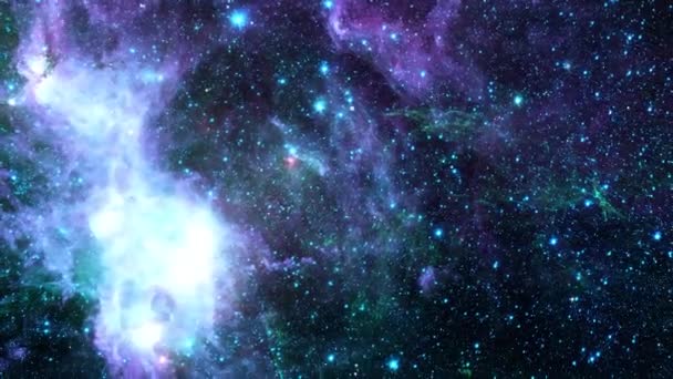 Beautiful Big Bang Universe Creation Illustration Bright Flash Light Huge — Vídeo de Stock