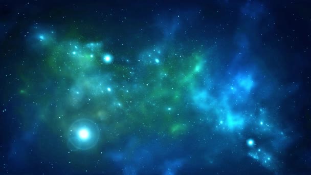 Beautiful Big Bang Universe Creation Illustration Bright Flash Light Huge — Αρχείο Βίντεο