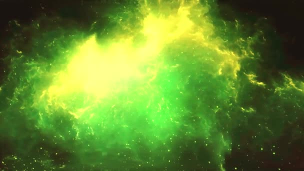 Beautiful Big Bang Universe Creation Illustration Bright Flash Light Huge — Videoclip de stoc