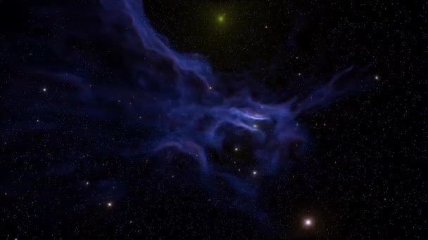 Beautiful Big Bang Universe Creation Illustration Bright Flash Light Huge — Vídeo de stock