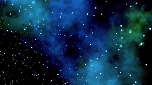 Flying Orion Nebula Bilimsel Filmler Uzaydaki Sinemacılar Için Bir Hareket — Stok video