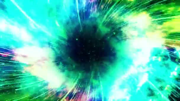 Flying Orion Nebula Est Une Séquence Vidéo Pour Des Films — Video