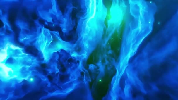 飞入猎户座星云4K Flying Orion Nebula 是一部用于科学电影和电影的电影 背景也很好的场景和标题 循环动画 — 图库视频影像