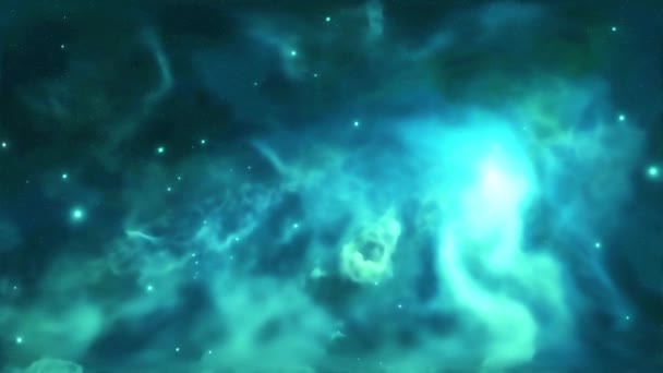 飞入猎户座星云4K Flying Orion Nebula 是一部用于科学电影和电影的电影 背景也很好的场景和标题 循环动画 — 图库视频影像