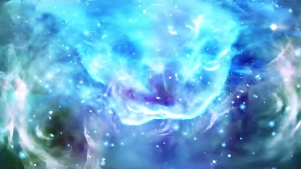 Flying Orion Nebula Filmato Movimento Film Scientifici Cinematografici Nello Spazio — Video Stock