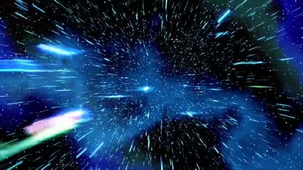 Flying Orion Nebula Adalah Rekaman Gerak Untuk Film Ilmiah Dan — Stok Video