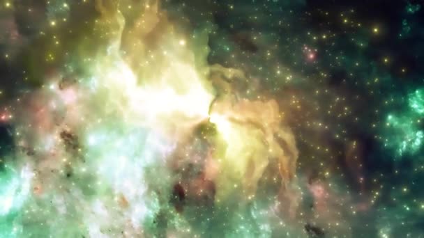 Flying Orion Nebula Filmato Movimento Film Scientifici Cinematografici Nello Spazio — Video Stock