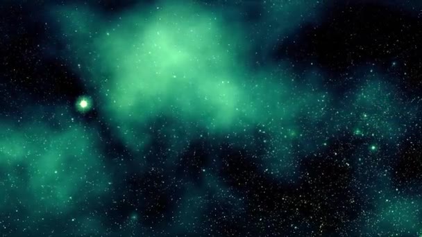 Outer Space Animation Red Pink Space Flight Helix Nebula Eye — Stock videók