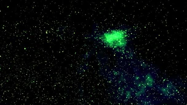 Outer Space Animation Red Pink Space Flight Helix Nebula Eye — Αρχείο Βίντεο