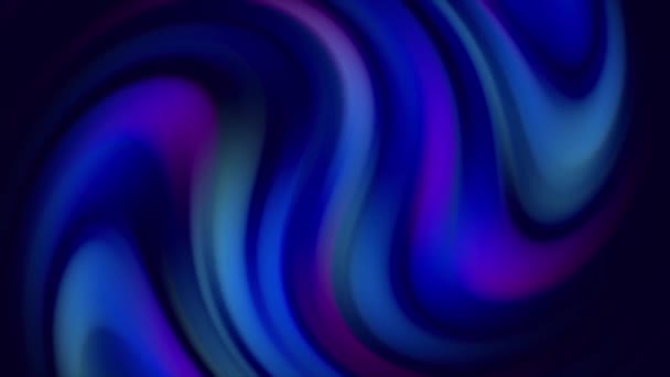 Computador Gerado Raias Luz Azul Digital Abstrato Fundo Movimento Renderização — Vídeo de Stock