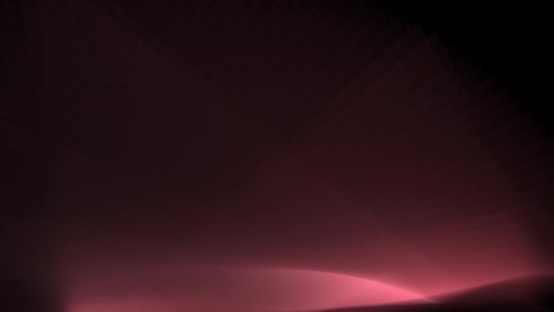 Рендеринг Светящиеся Красочные Многоцветные Кривые Линии Цифровой Технологии Футуристические Технологии — стоковое видео