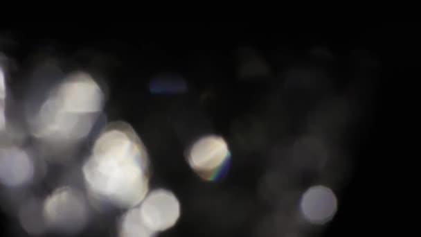 Світло Просочує Ефект Фонової Анімації Світло Лінзи Просочується Навколо Створюючи — стокове відео