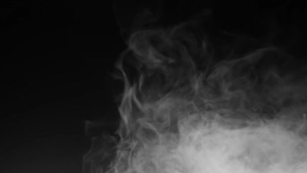 Сірі Пуфи Піщаного Пилу Пролітають Крізь Повітря Повільному Русі — стокове відео