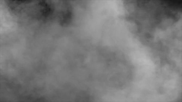 灰蒙蒙的沙尘缓缓地在空气中飞扬 — 图库视频影像