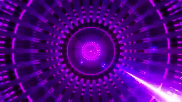 Soyut Neon Işığı Loop Hazırlama — Stok video