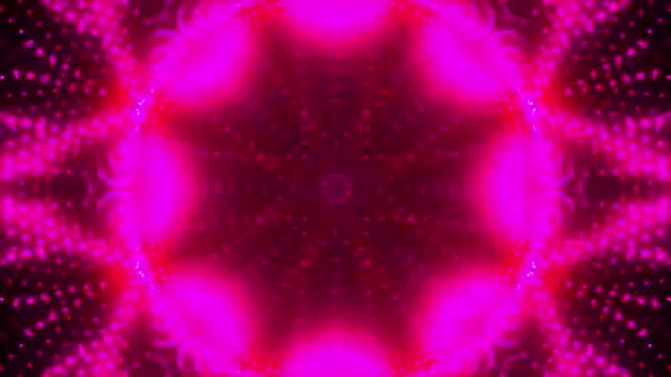 Rezumat Neon Light Loop Redare — Videoclip de stoc