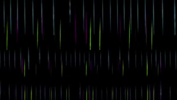 Disco Ball Screensaver Senza Soluzione Continuità Loop Animazione Trasmissione Musicale — Video Stock