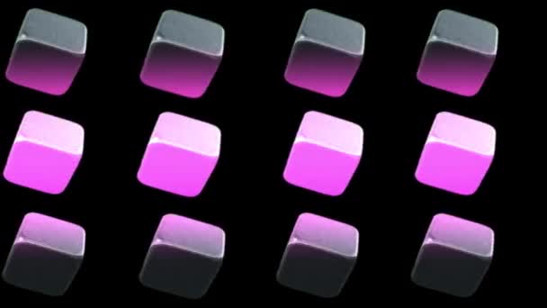 Disco Ball Screensaver Animation Boucle Transparente Pour Diffusion Musique Boîtes — Video