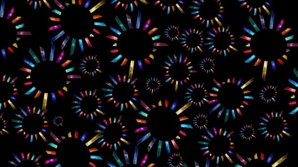 Disco Ball Screensaver Nahtlose Loop Animation Für Musik Nachtclubs Musikvideos — Stockvideo