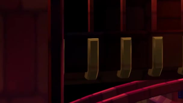 Disco Ball Skärmsläckare Sömlös Loop Animation För Musik Sändning Nattklubbar — Stockvideo