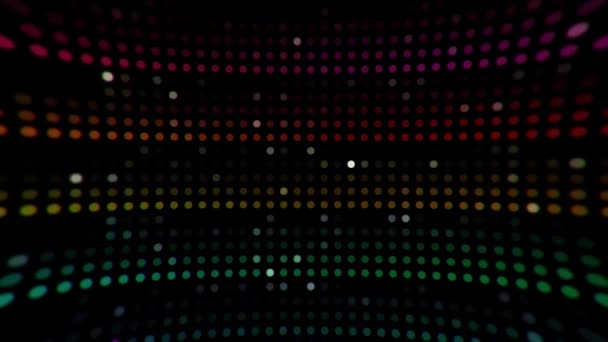 Színpadi Videó Háttér Zökkenőmentes Hurkos Mozgási Grafika Nightclubhoz Ünnepélyes Vizuális — Stock videók