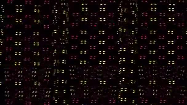 Сценический Видеофон Бесшовная Петля Движения Графики Ночного Клуба Церемония Визуальная — стоковое видео