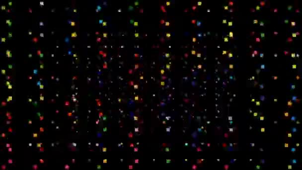 Animacja Sceny Świetlnej Tunelu Dla Tła Wideo Koncertowe Występy Wizualne — Wideo stockowe
